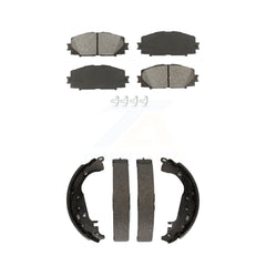 Transit Auto KSN-100023 Disc Brake Pad for 2006-2014 Toyota Yaris - Front and Rear