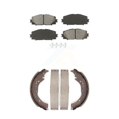 Transit Auto KSN-100024 Disc Brake Pad for 2012-2016 Scion iQ, Toyota Prius C - Front and Rear