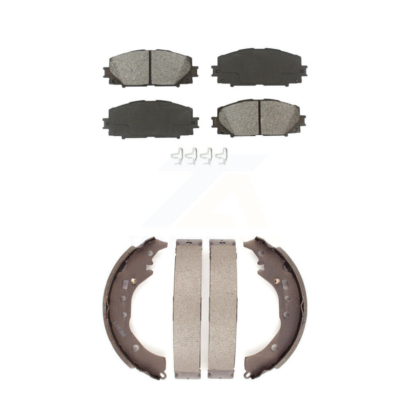 Transit Auto KSN-100024 Disc Brake Pad for 2012-2016 Scion iQ, Toyota Prius C - Front and Rear