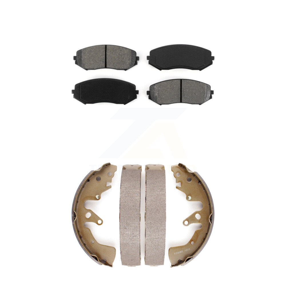 Transit Auto KSN-100025 Disc Brake Pad for 2006-2008 Suzuki Grand Vitara - Front and Rear