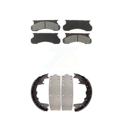 Transit Auto KSN-100027 Disc Brake Pad for 1980-1994 Ford E-250 Econoline, Ford E-250 Econoline Club Wagon and More - Front and Rear