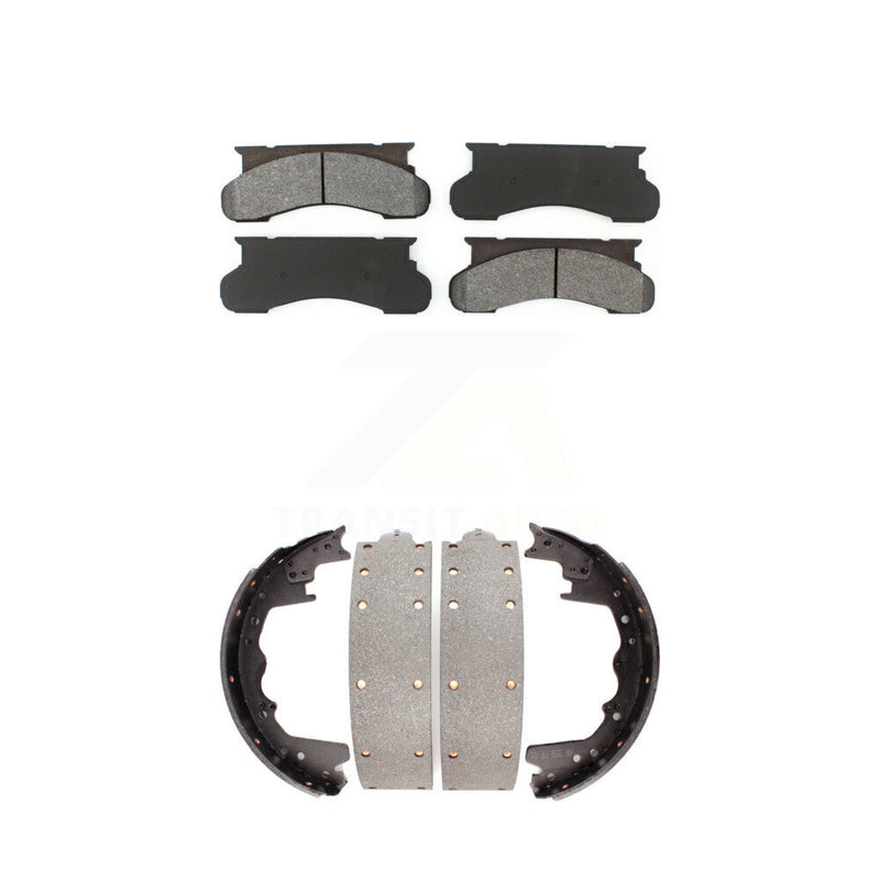 Transit Auto KSN-100027 Disc Brake Pad for 1980-1994 Ford E-250 Econoline, Ford E-250 Econoline Club Wagon and More - Front and Rear
