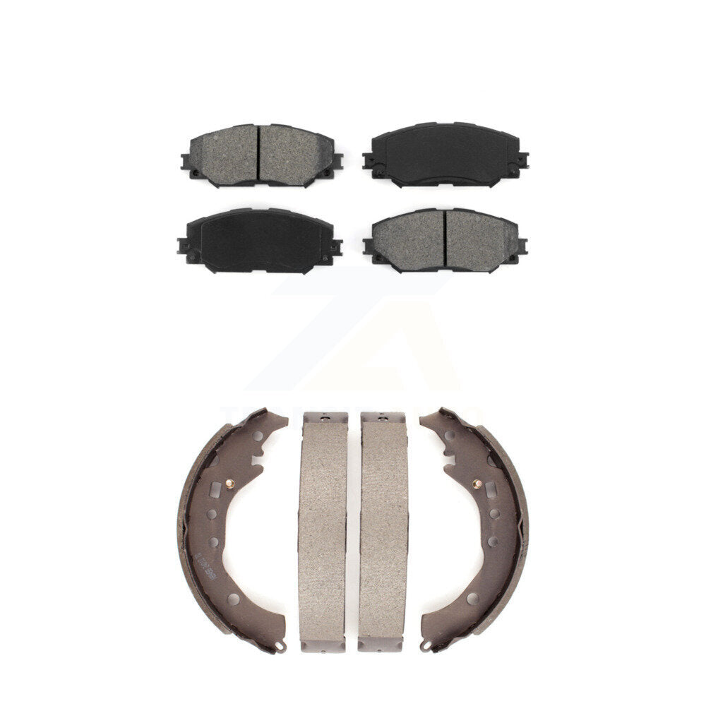 Transit Auto KSN-100029 Disc Brake Pad for 2008-2019 Toyota Corolla, Scion xD - Front and Rear