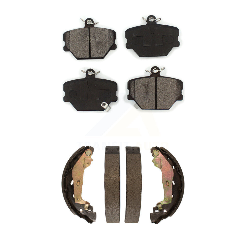 Transit Auto KSN-100030 Disc Brake Pad for 2008-2014 Smart Fortwo - Front and Rear
