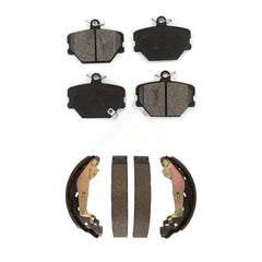 Transit Auto KSN-100030 Disc Brake Pad for 2008-2014 Smart Fortwo - Front and Rear