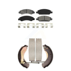 Transit Auto KSN-100034 Disc Brake Pad for 2005-2009 Chevrolet Silverado 1500, GMC Sierra 1500 and More - Front and Rear