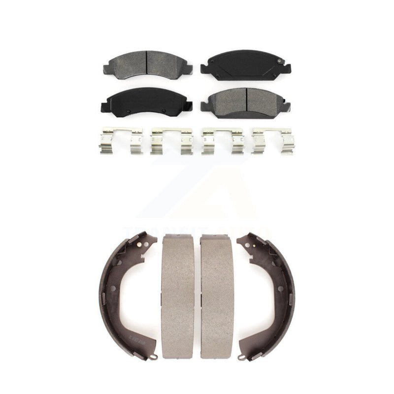 Transit Auto KSN-100035 Disc Brake Pad for 2008-2013 Chevrolet Silverado 1500, GMC Sierra 1500 - Front and Rear