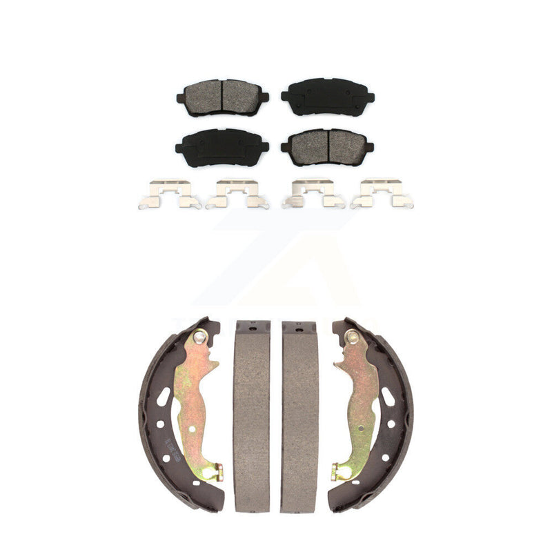 Transit Auto KSN-100038 Disc Brake Pad for 2011-2014 Mazda 2 - Front and Rear