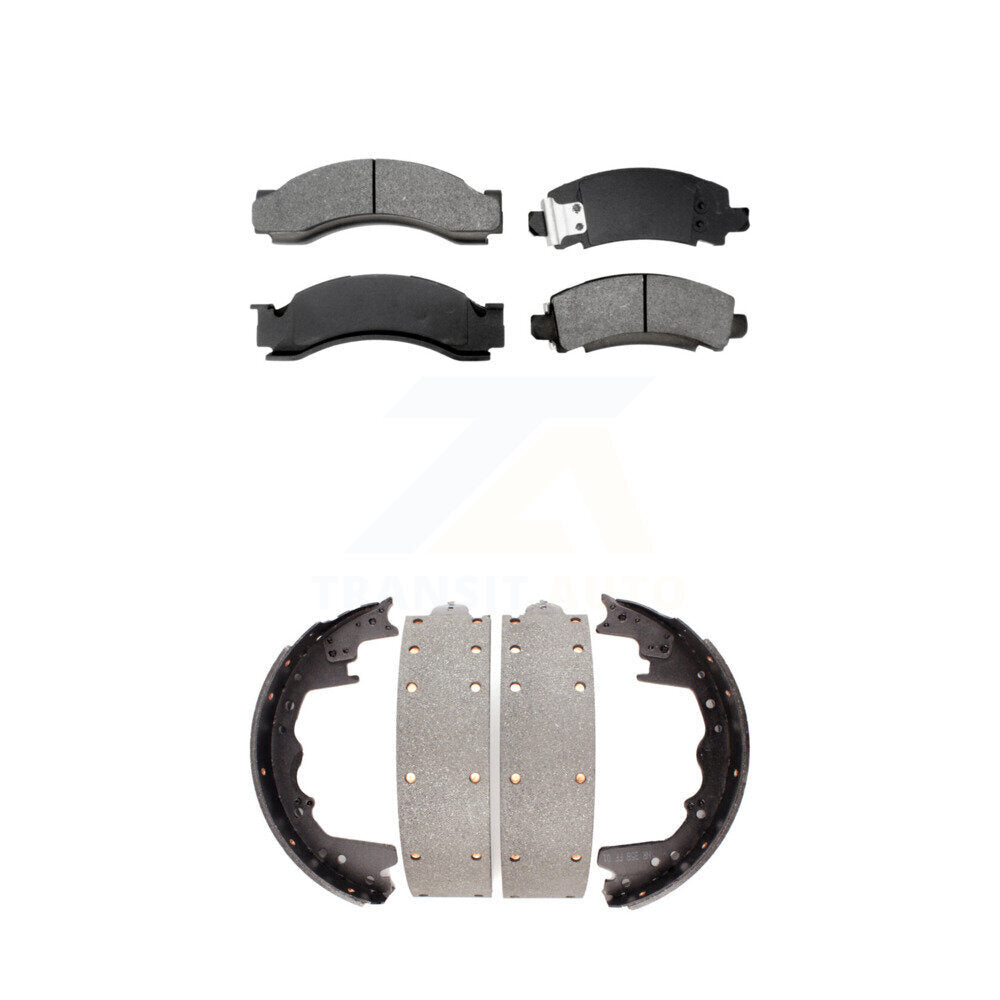 Transit Auto KSN-100039 Disc Brake Pad for 1980-1993 Dodge W350, Dodge D400 and More - Front and Rear