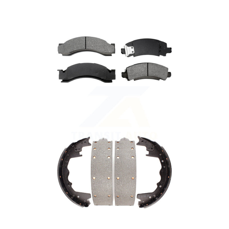 Transit Auto KSN-100039 Disc Brake Pad for 1980-1993 Dodge W350, Dodge D400 and More - Front and Rear