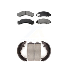 Transit Auto KSN-100041 Disc Brake Pad for 1980-1996 Chevrolet P30, GMC P3500 and More - Front and Rear