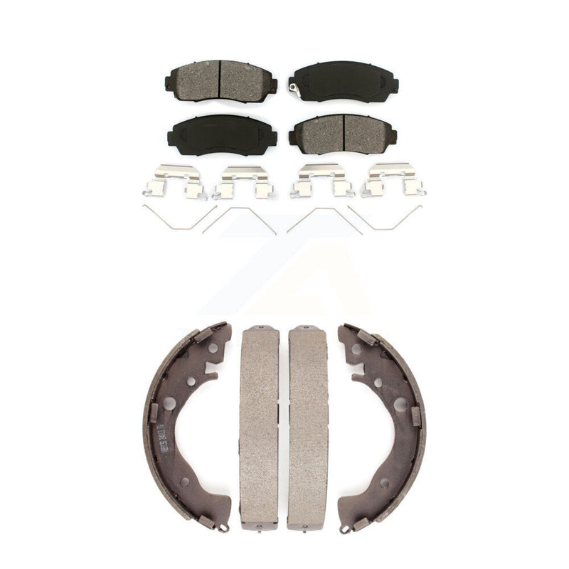 Transit Auto KSN-100043 Disc Brake Pad for 2015 Honda Civic - Front and Rear