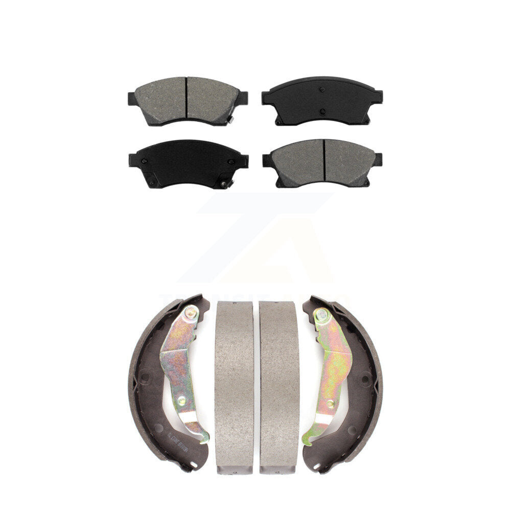 Transit Auto KSN-100044 Disc Brake Pad for 2012-2017 Chevrolet Sonic - Front and Rear