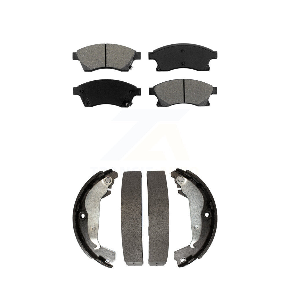 Transit Auto KSN-100045 Disc Brake Pad for 2011-2016 Chevrolet Cruze Limited, Chevrolet Cruze - Front and Rear