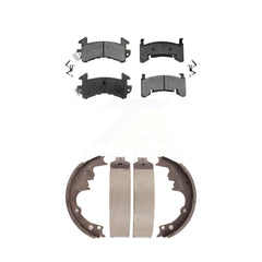 Transit Auto KSN-100047 Disc Brake Pad for 1980-2002 Chevrolet S10, GMC Sonoma and More - Front and Rear