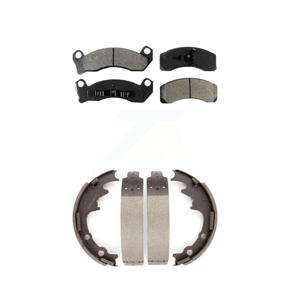 Transit Auto KSN-100053 Disc Brake Pad for 1987-1993 Ford Thunderbird, Ford Mustang, Mercury Cougar - Front and Rear