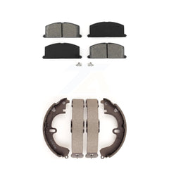 Transit Auto KSN-100054 Disc Brake Pad for 1983-1992 Toyota Celica, Toyota Corolla and More - Front and Rear