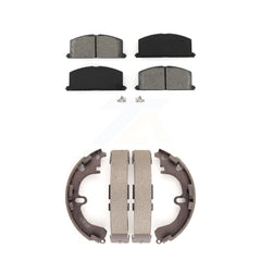 Transit Auto KSN-100055 Disc Brake Pad for 1985-1992 Toyota Corolla, Geo Prizm, Chevrolet Nova - Front and Rear