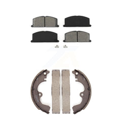 Transit Auto KSN-100056 Disc Brake Pad for 1991-1999 Toyota Paseo, Toyota Tercel - Front and Rear