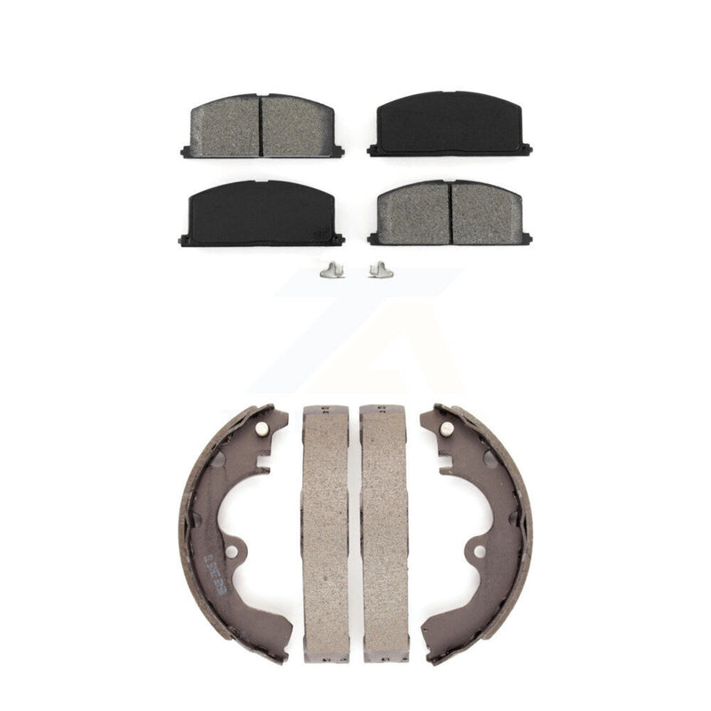 Transit Auto KSN-100056 Disc Brake Pad for 1991-1999 Toyota Paseo, Toyota Tercel - Front and Rear
