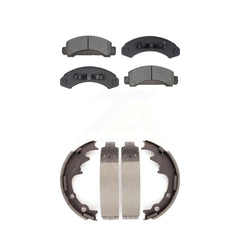 Transit Auto KSN-100057 Disc Brake Pad for 1983-1994 Mazda B2300, Mazda B3000 and More - Front and Rear