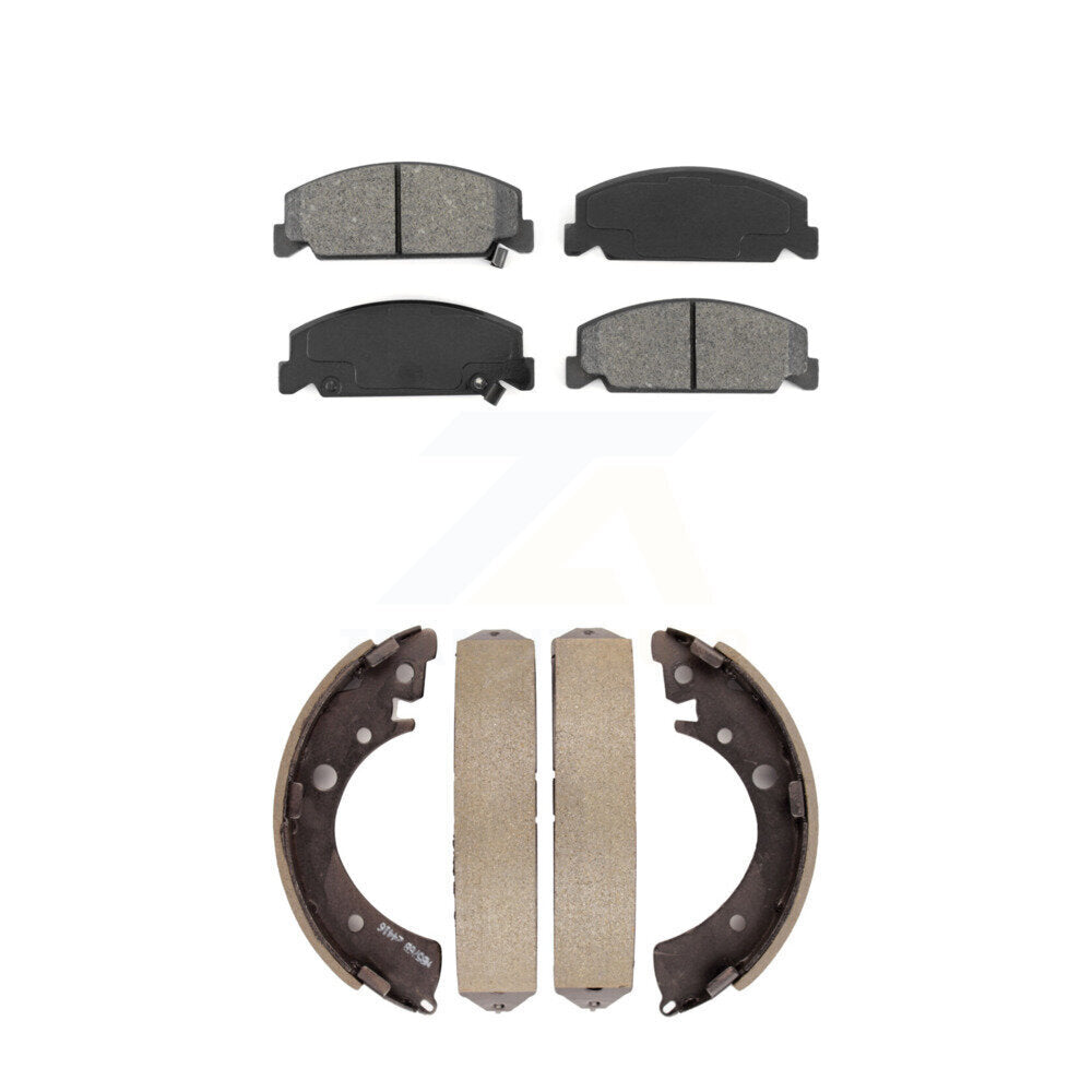 Transit Auto KSN-100062 Disc Brake Pad for 1984-2000 Honda Civic, Honda Accord - Front and Rear