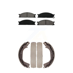 Transit Auto KSN-100065 Disc Brake Pad for 1990-2002 Nissan Frontier, Nissan Pickup, Nissan D21 - Front and Rear
