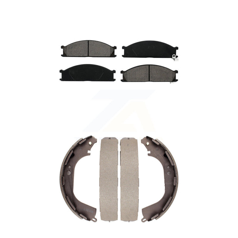 Transit Auto KSN-100065 Disc Brake Pad for 1990-2002 Nissan Frontier, Nissan Pickup, Nissan D21 - Front and Rear