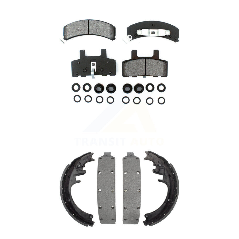 Transit Auto KSN-100067 Disc Brake Pad for 1995-1999 Chevrolet K1500 Suburban - Front and Rear