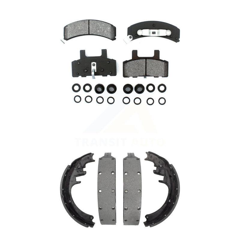 Transit Auto KSN-100067 Disc Brake Pad for 1995-1999 Chevrolet K1500 Suburban - Front and Rear