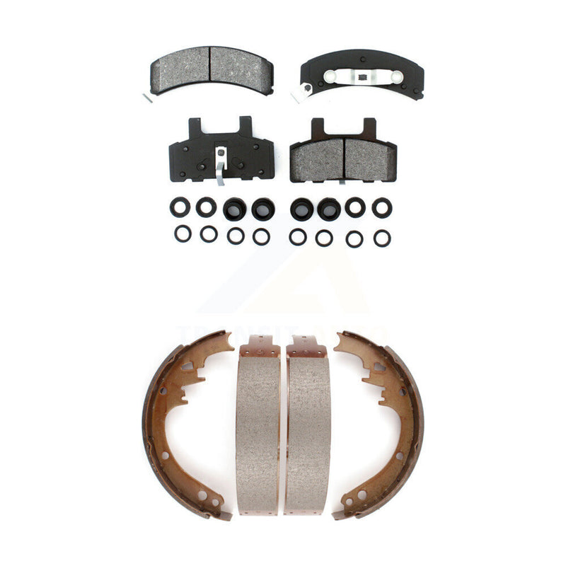 Transit Auto KSN-100068 Disc Brake Pad for 1994-1999 Cadillac DeVille, Dodge Ram 1500 - Front and Rear