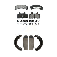 Transit Auto KSN-100069 Disc Brake Pad for 1988-2002 GMC Yukon, Cadillac Escalade and More - Front and Rear
