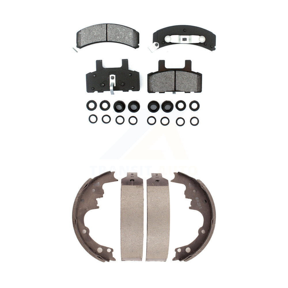 Transit Auto KSN-100070 Disc Brake Pad for 1990-2002 Chevrolet Astro, GMC Safari - Front and Rear