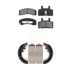 Transit Auto KSN-100073 Disc Brake Pad for 1988-2002 Chevrolet K3500, Chevrolet Express 3500 and More - Front and Rear