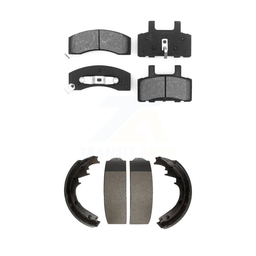 Transit Auto KSN-100074 Disc Brake Pad for 1994-1999 Chevrolet K1500 Suburban, Chevrolet Tahoe and More - Front and Rear
