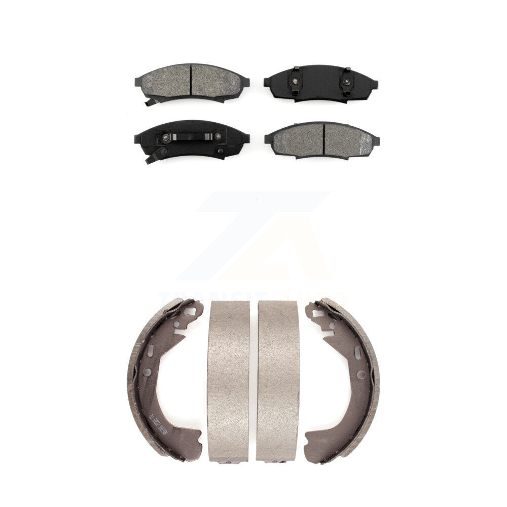 Transit Auto KSN-100076 Disc Brake Pad for 1994-2001 Chevrolet Monte Carlo, Chevrolet Lumina - Front and Rear
