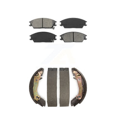 Transit Auto KSN-100084 Disc Brake Pad for 1990-2002 Hyundai Accent, Hyundai Excel and More - Front and Rear