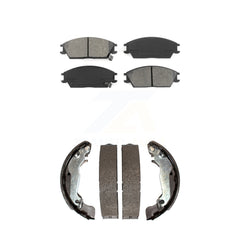Transit Auto KSN-100085 Disc Brake Pad for 2003-2005 Hyundai Accent - Front and Rear