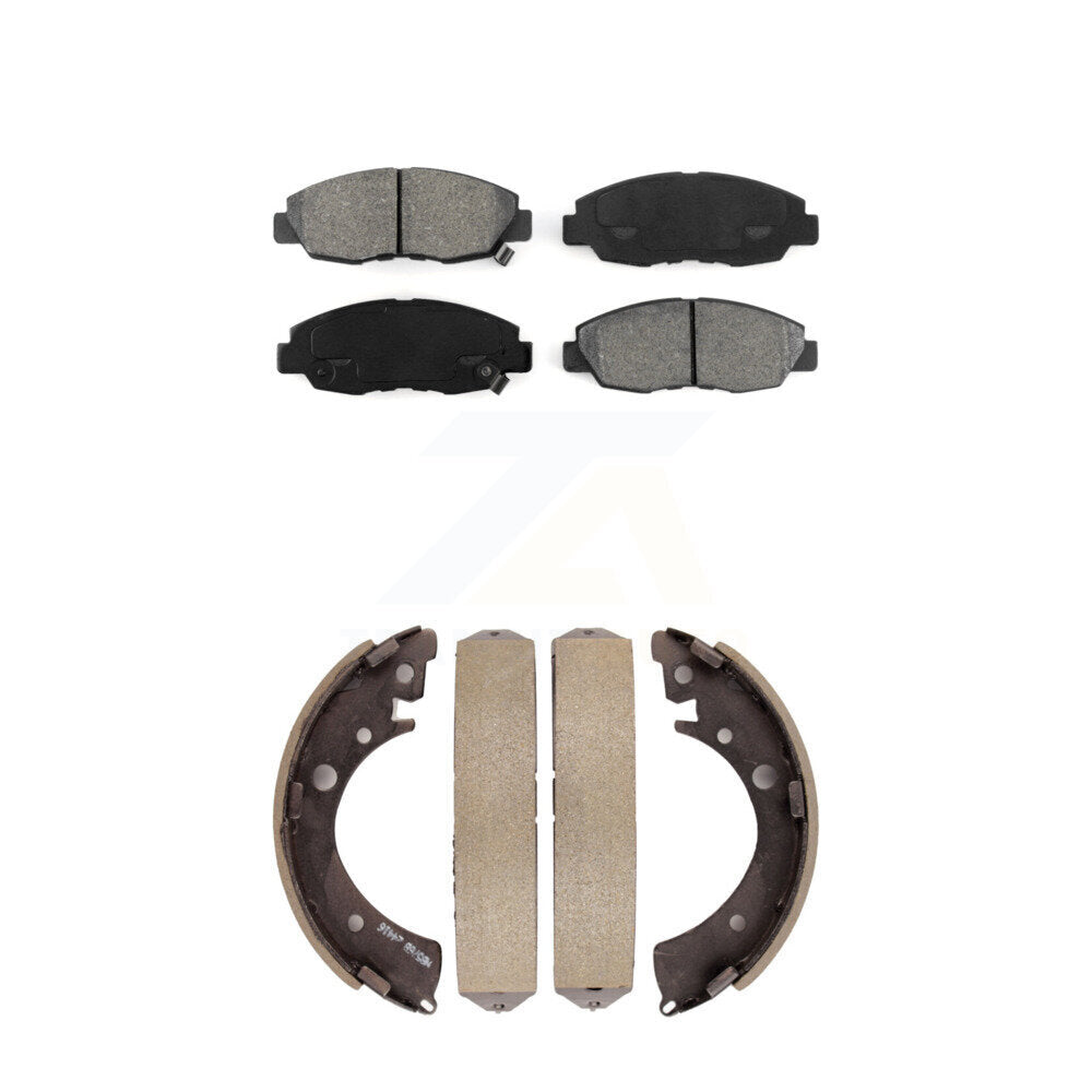 Transit Auto KSN-100091 Disc Brake Pad for 1996-2005 Honda Civic, Acura EL - Front and Rear