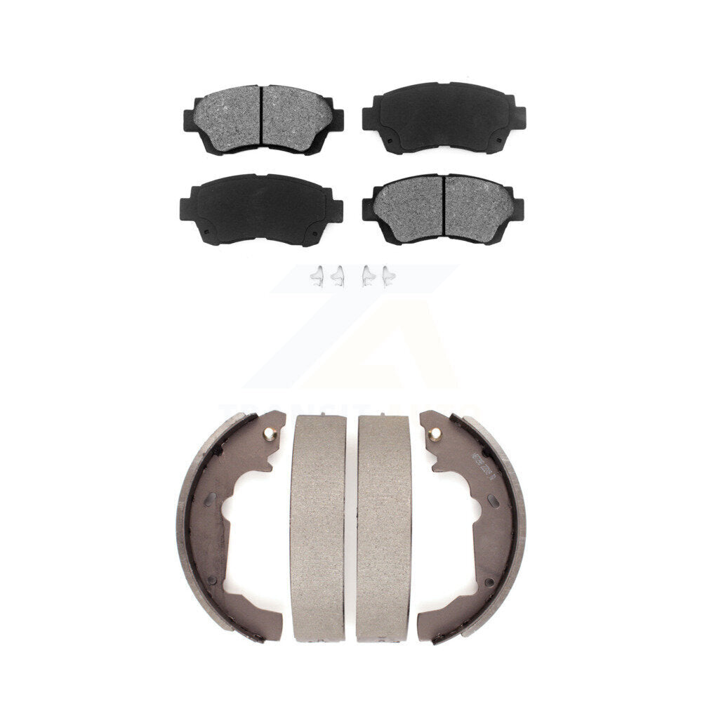 Transit Auto KSN-100101 Disc Brake Pad for 1998-2003 Toyota Sienna - Front and Rear