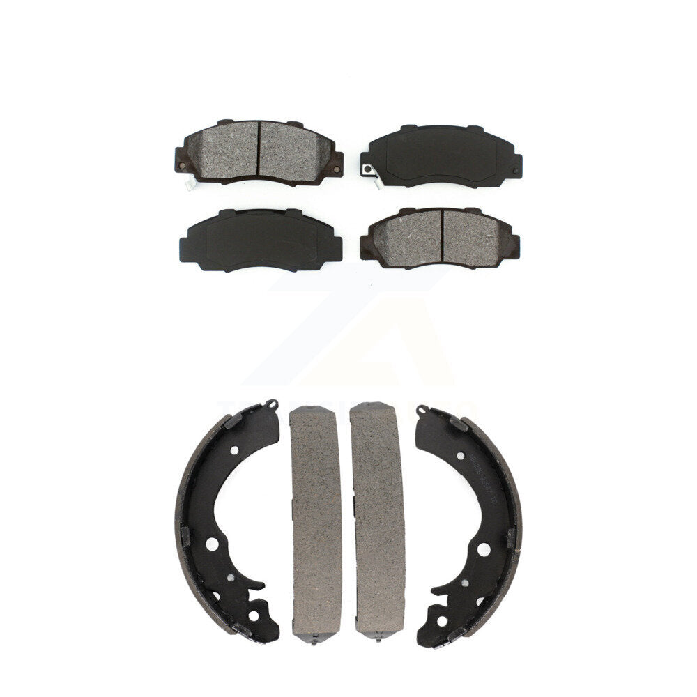 Transit Auto KSN-100105 Disc Brake Pad for 1991-2002 Honda Accord, Honda CR-V - Front and Rear