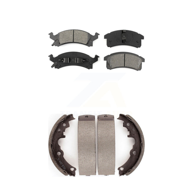 Transit Auto KSN-100108 Disc Brake Pad for 1990-2002 Chevrolet Corsica, Pontiac Sunfire and More - Front and Rear