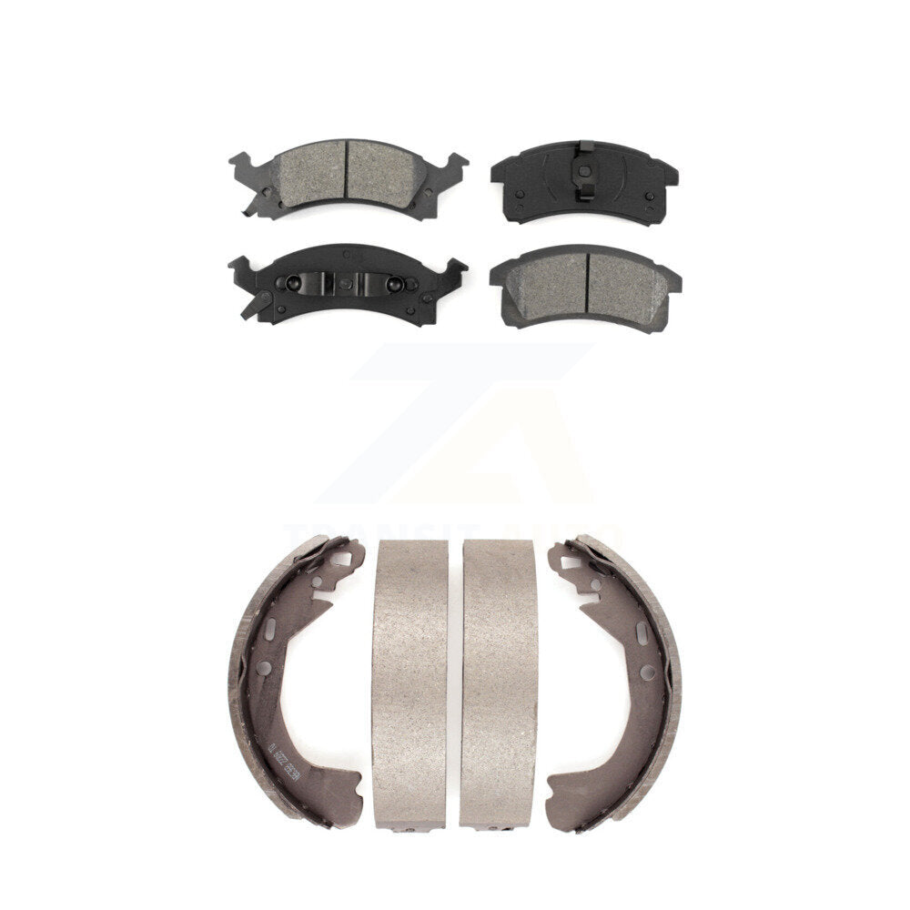 Transit Auto KSN-100109 Disc Brake Pad for 1992-2003 Chevrolet Corsica, Chevrolet Cavalier, Chevrolet Beretta - Front and Rear