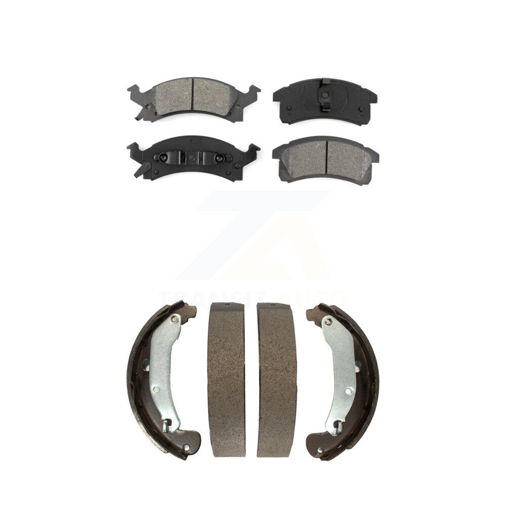 Transit Auto KSN-100110 Disc Brake Pad for 2003-2005 Chevrolet Cavalier, Pontiac Sunfire - Front and Rear
