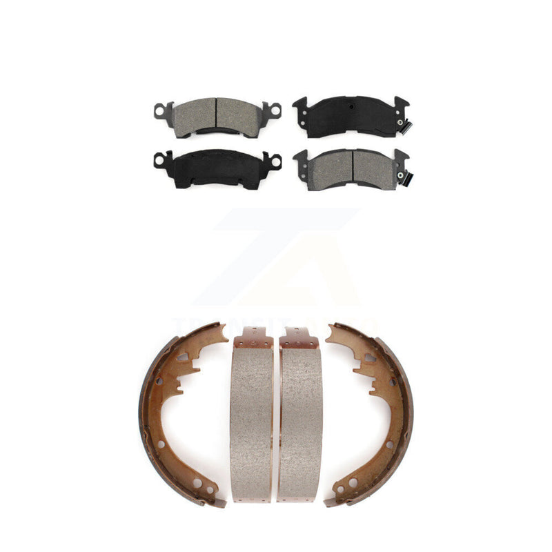 Transit Auto KSN-100114 Disc Brake Pad for 1980-1996 Cadillac Commercial Chassis, Cadillac Fleetwood and More - Front and Rear