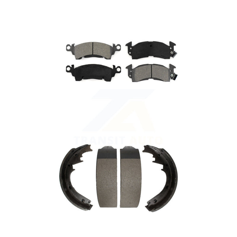 Transit Auto KSN-100115 Disc Brake Pad for 1980-1996 Cadillac Commercial Chassis, Cadillac Fleetwood and More - Front and Rear
