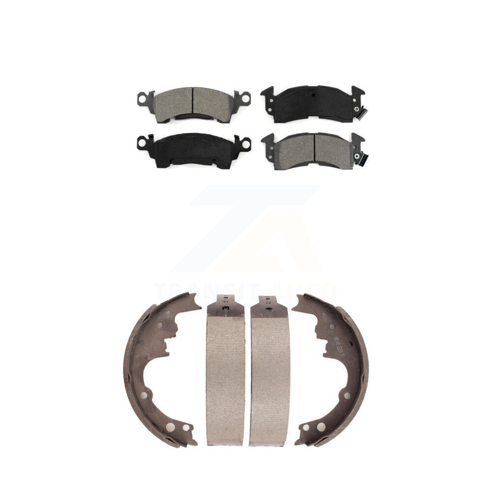 Transit Auto KSN-100116 Disc Brake Pad for 1985-2002 Chevrolet Astro, GMC Safari - Front and Rear
