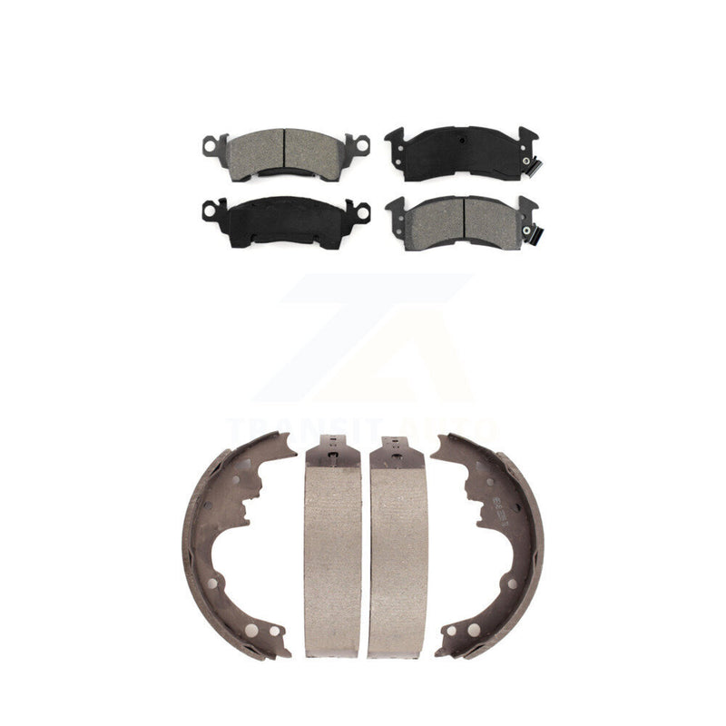Transit Auto KSN-100116 Disc Brake Pad for 1985-2002 Chevrolet Astro, GMC Safari - Front and Rear