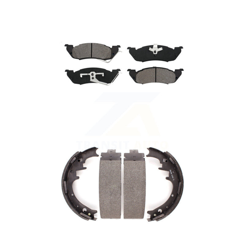 Transit Auto KSN-100124 Disc Brake Pad for 1991-1996 Dodge Dakota - Front and Rear