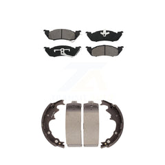 Transit Auto KSN-100125 Disc Brake Pad for 1991-1996 Dodge Dakota - Front and Rear